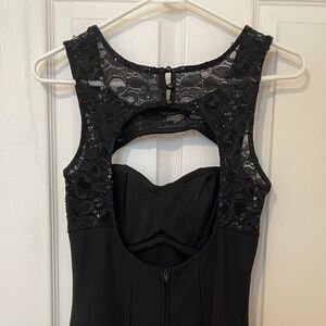 Ruby Rox beaded sequin mini dress